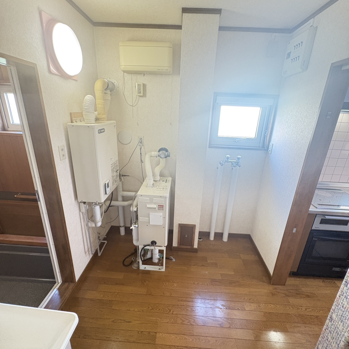 登別市桜木町5丁目12-164　中古住宅の脱衣所