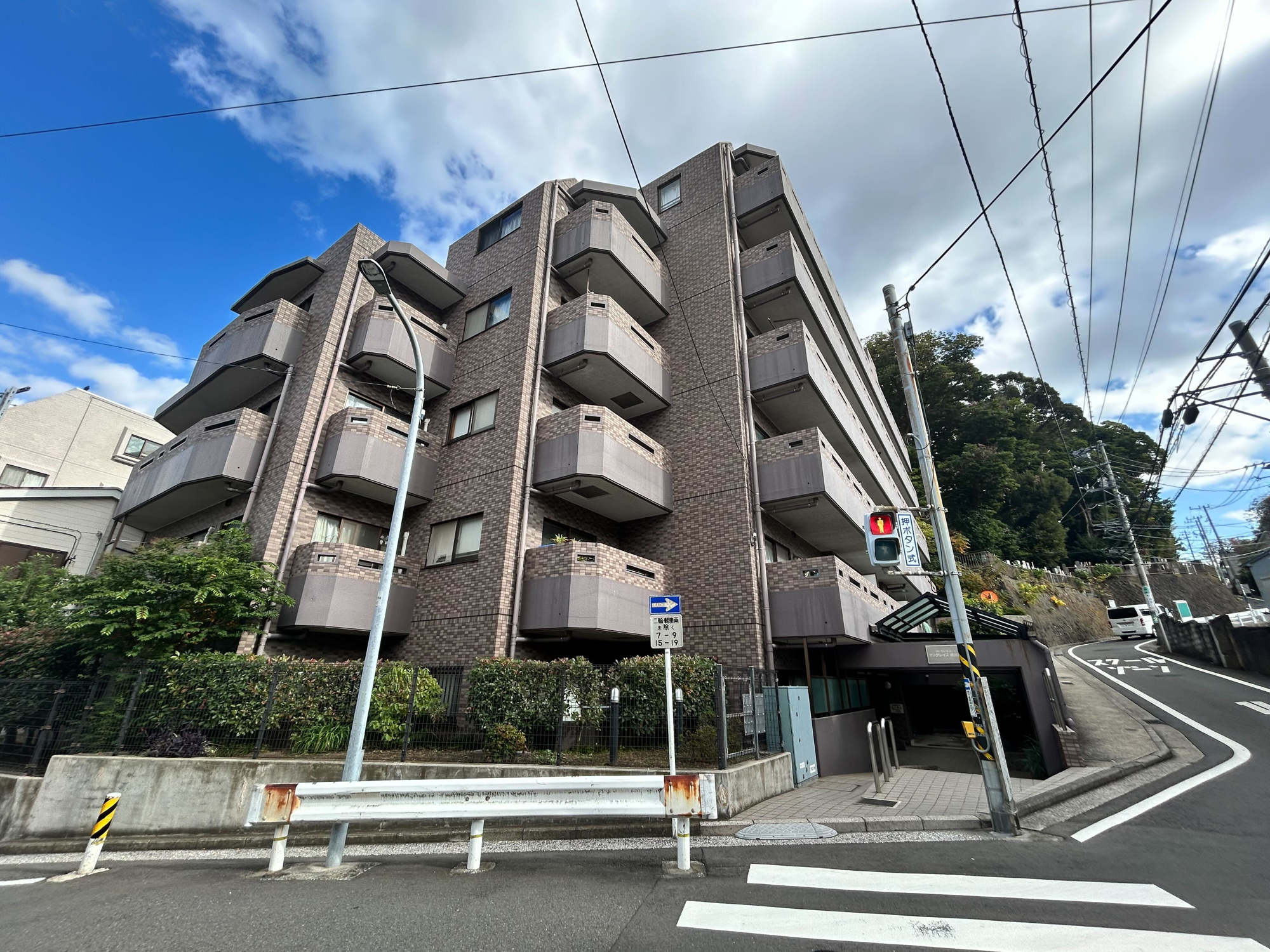 サングレイス横浜蒔田の外観|閑静な住宅街に位置しております！