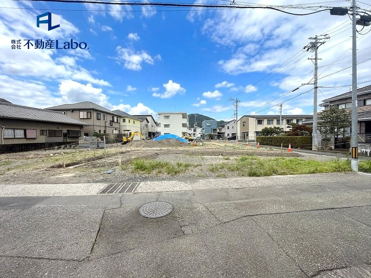 クレイドルガーデン　静岡市葵区新伝馬第3の前面道路含む現地写真|新築ならではのきれいな住まいが間もなく誕生♪
完成前でもお気軽にお問い合わせください♪