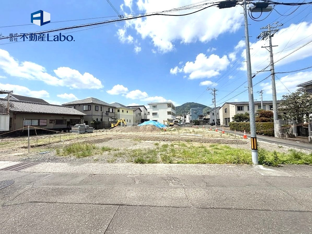 クレイドルガーデン　静岡市葵区新伝馬第3の前面道路含む現地写真|夢のマイホームが少しずつ形になっています♪
完成前だからこそ、現地確認がおすすめです♪