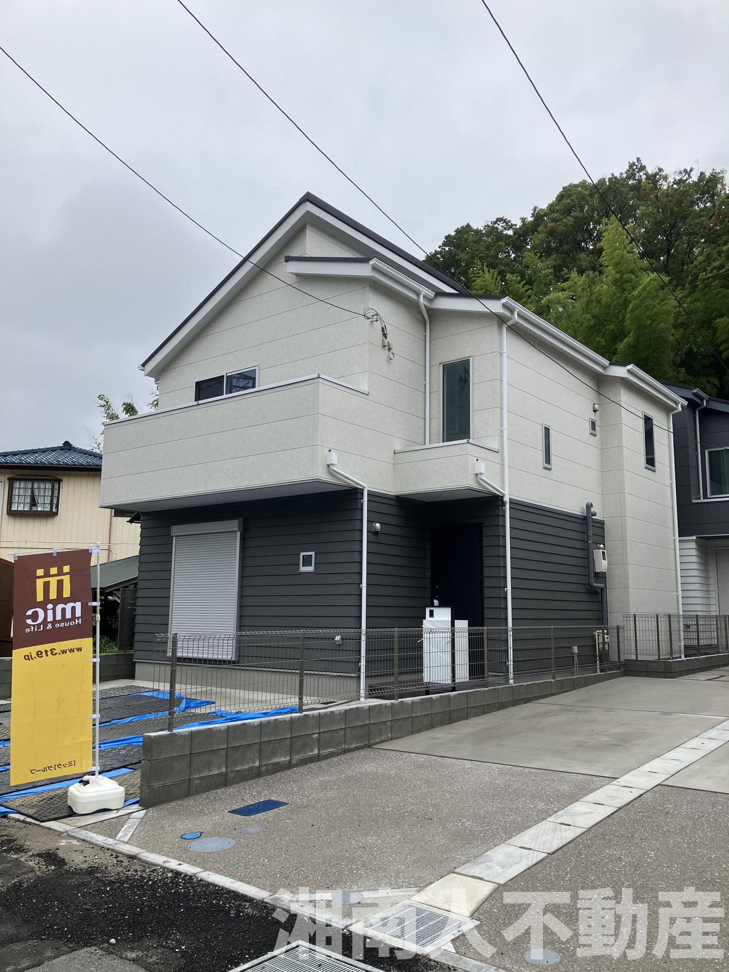 横浜市栄区飯島町４７３新築戸建ての外観|外観は落ち着いています