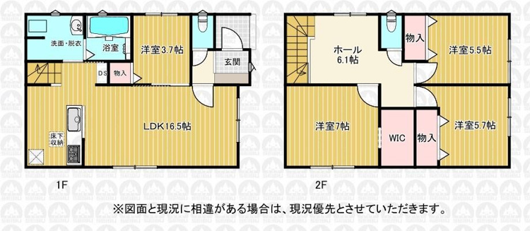 【A号棟　間取り図】