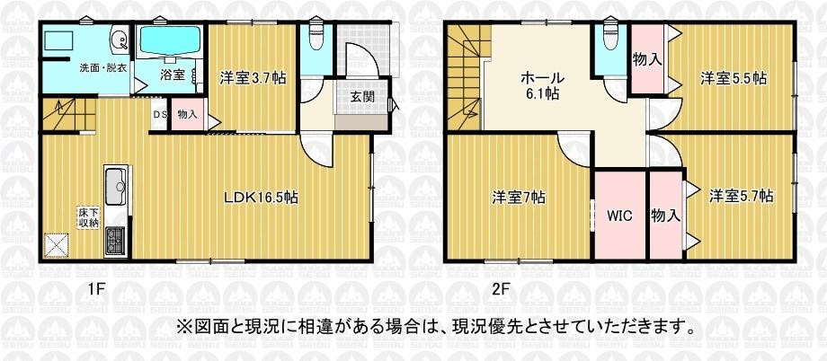 【A号棟　間取り図】