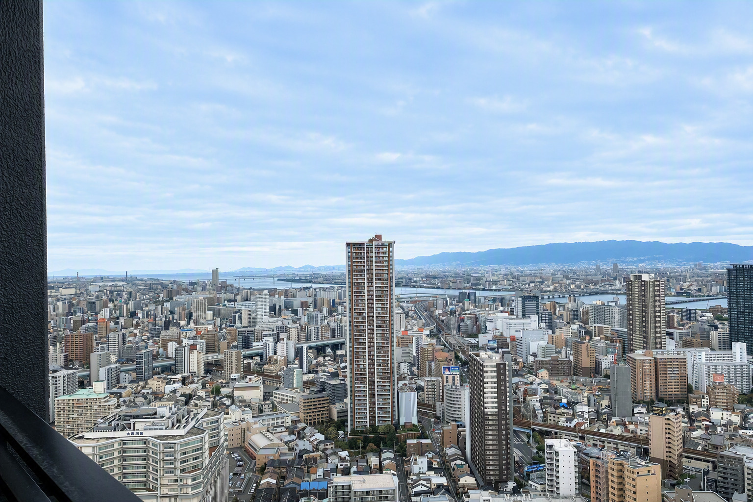 シエリアタワー中之島の展望|バルコニーからの眺望　2026/8撮影