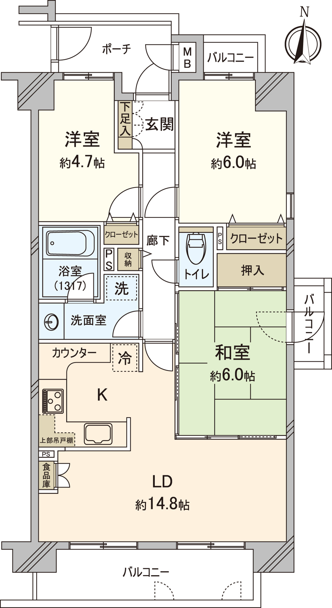 【間取り】