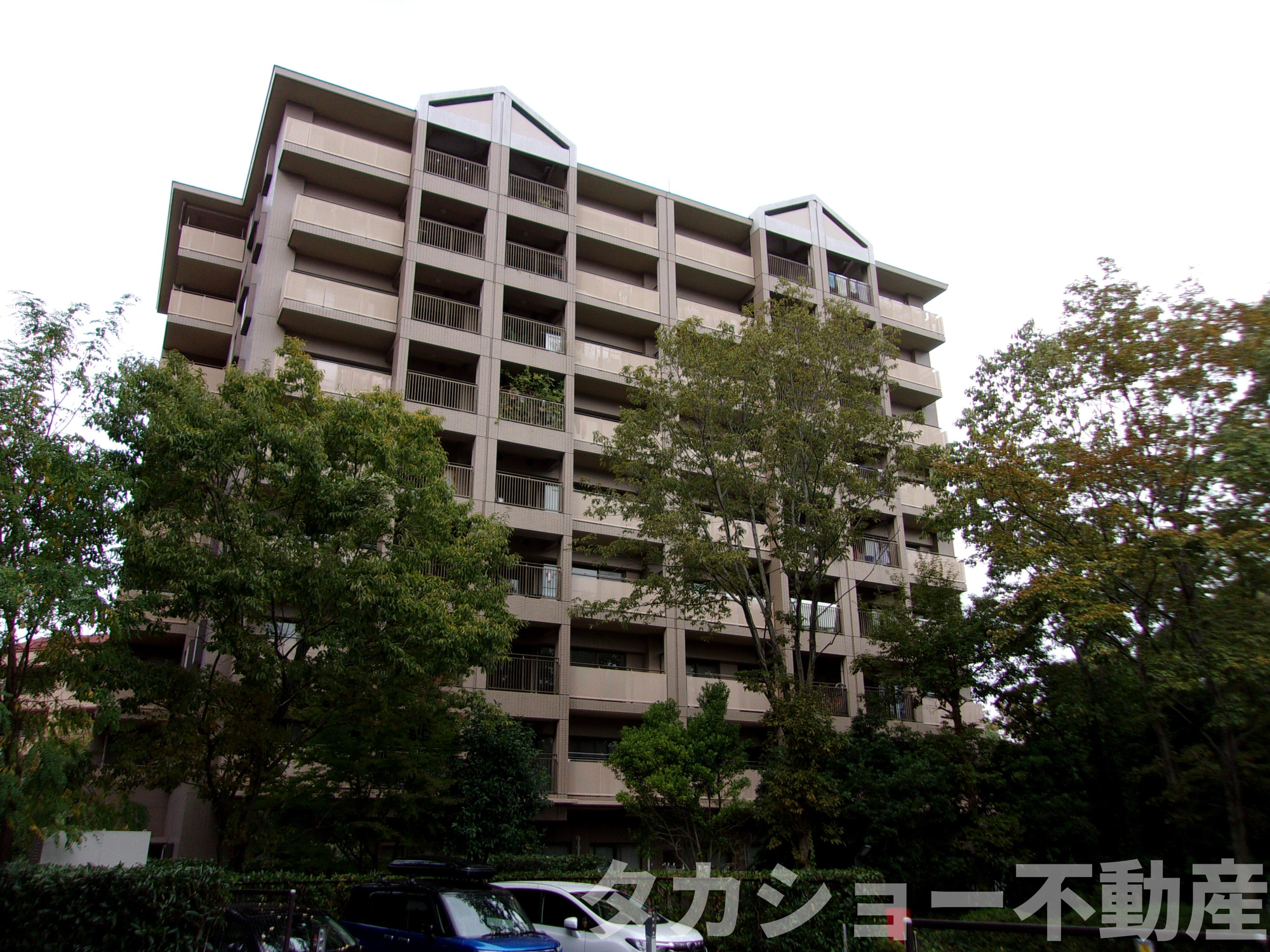 ガーデンプラザ新検見川　10号棟の外観