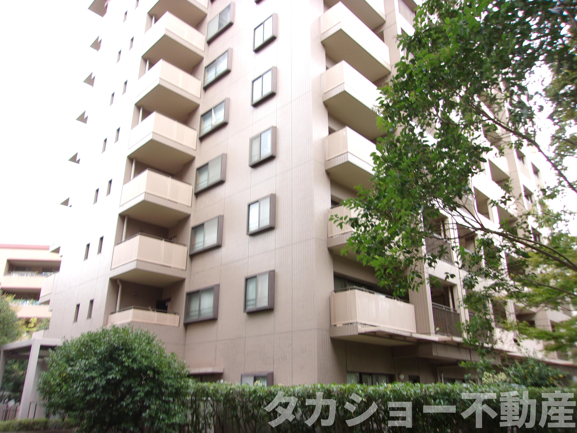 ガーデンプラザ新検見川　10号棟の外観