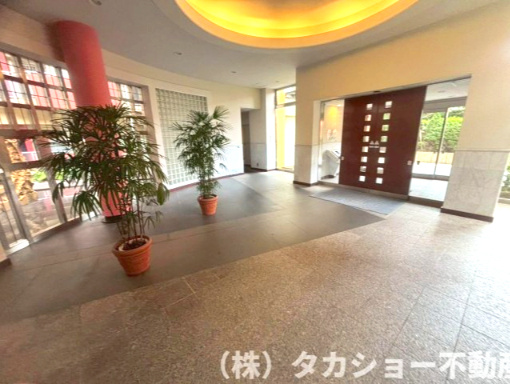 ベイマークスクエアシティコートタワーのエントランス|清潔なエントランスです