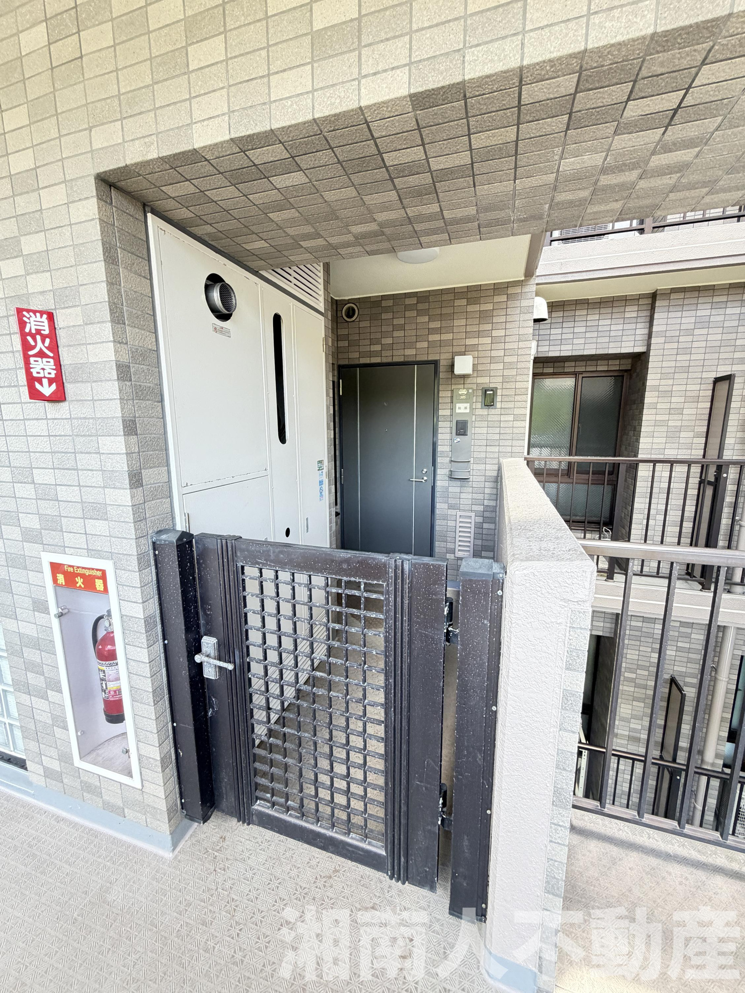 サンヴェール鎌倉岩瀬の玄関|毎日通る玄関はこちらです