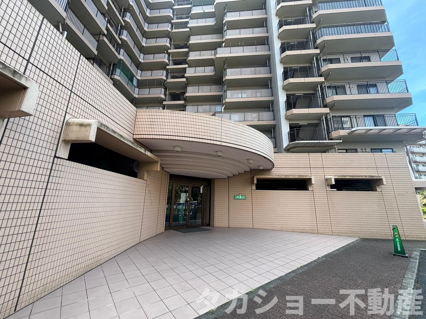 ガーデンプラザ新検見川　20番館のエントランス