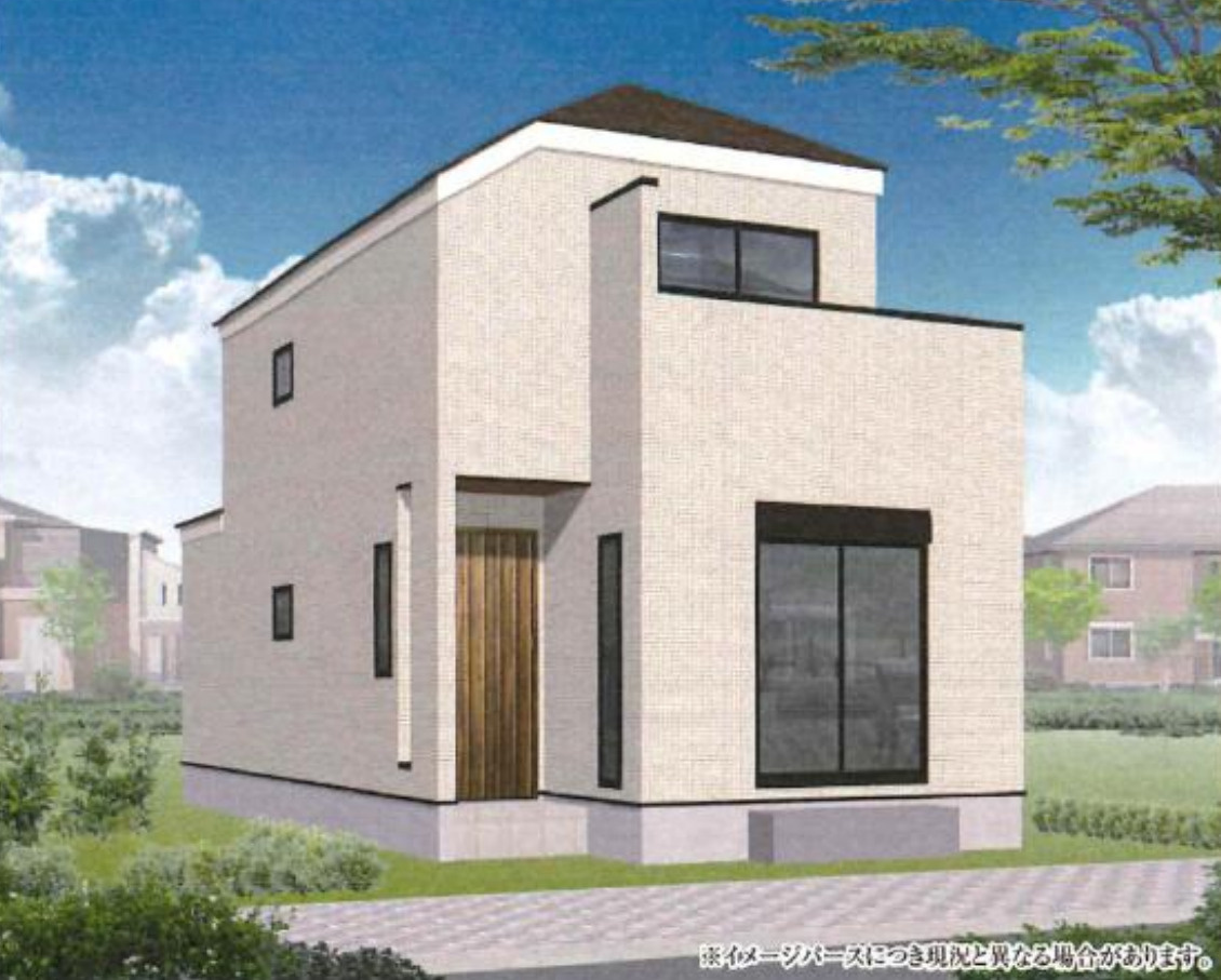 横浜市泉区和泉中央北3丁目 新築戸建て【仲介手数料無料】の外観パース