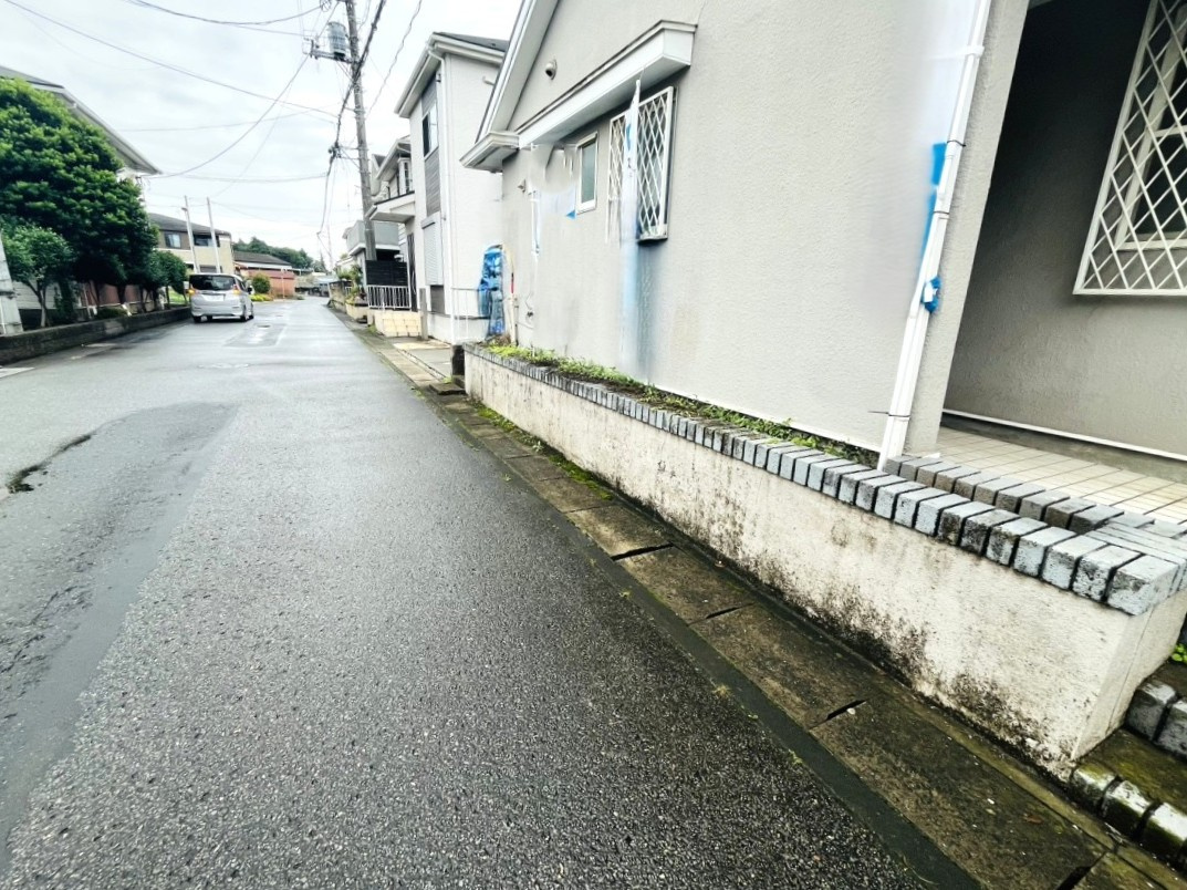 野田市柳沢中古戸建の周辺|前面道路は公道4.0ｍ