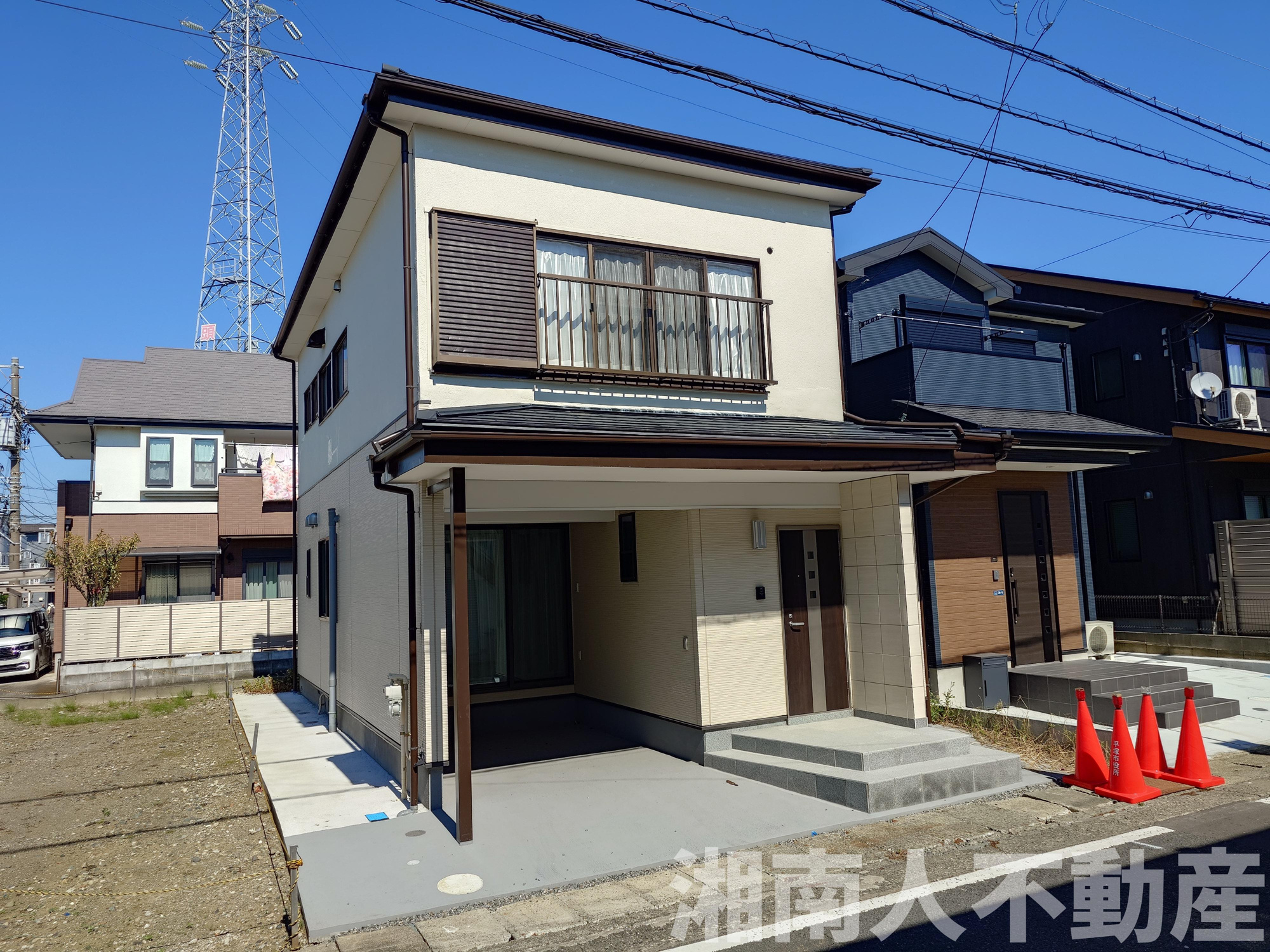 フルリノベーション！　平塚市徳延3丁目　中古戸建の外観|きれいな外観です