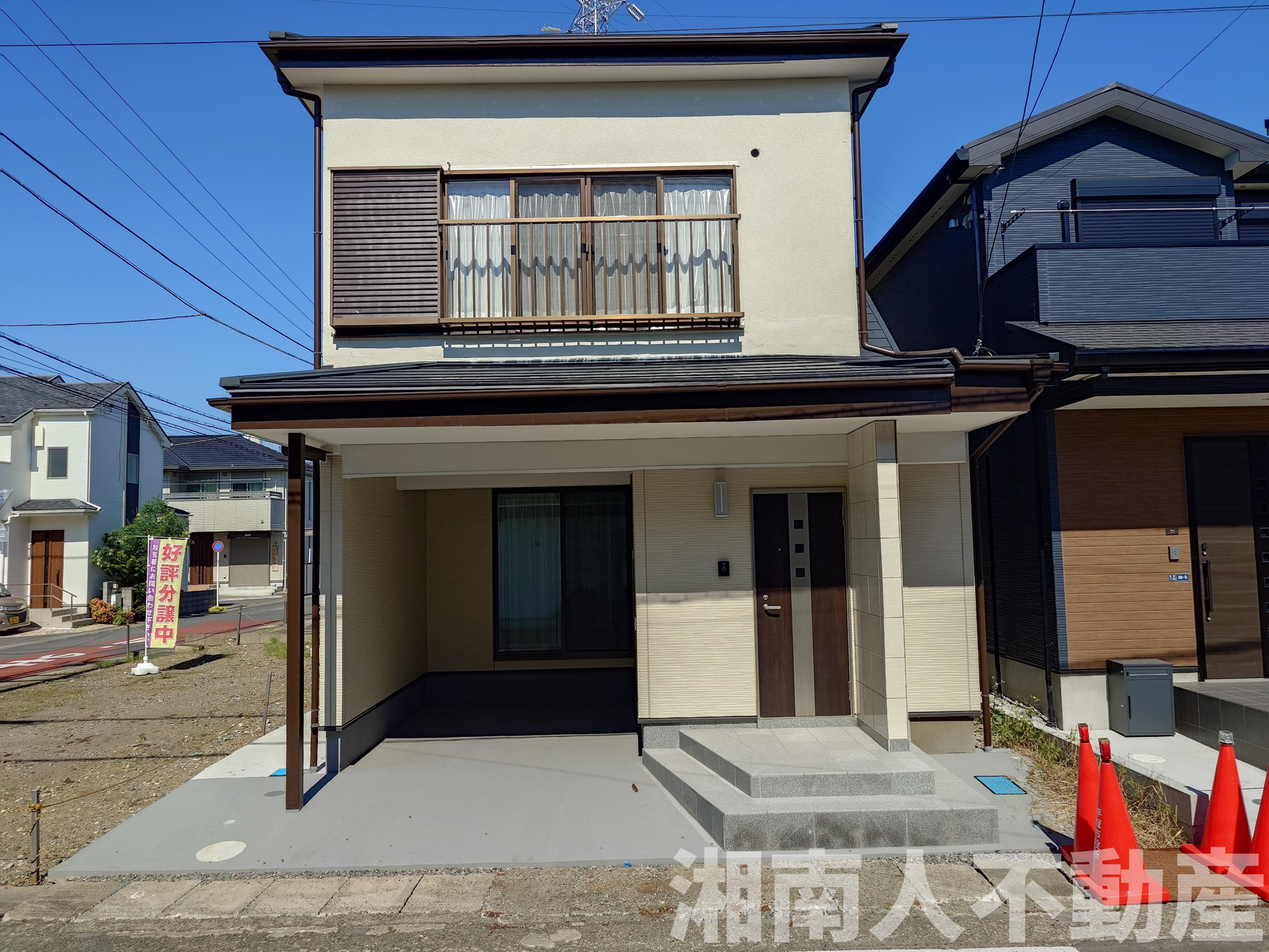 フルリノベーション！　平塚市徳延3丁目　中古戸建の外観|落ち着いた雰囲気の外観です