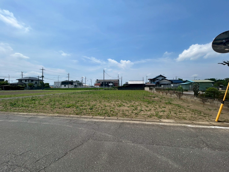 2号地　敷地面積318.21㎡（96.25坪）前面道路含む現地写真です！（2026/07/11撮影）