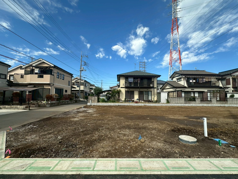北本市中丸7丁目　14区画　1号地　現地写真