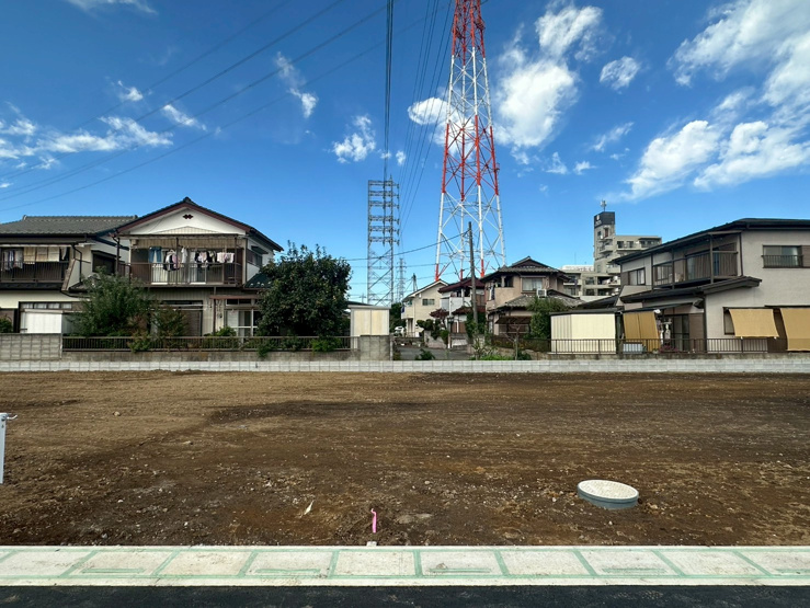 北本市中丸7丁目　14区画　5号地　現地写真