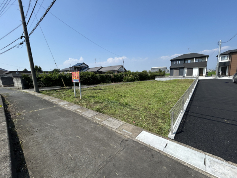 1号地　300.98㎡（91.04坪）前面道路含む現地写真です！（2026/10/03撮影）