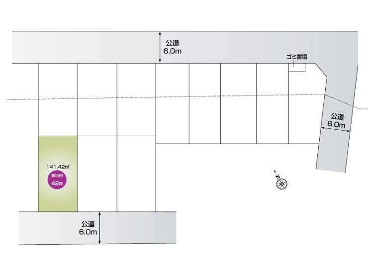 【土地図】さいたま市岩槻区上野　土地