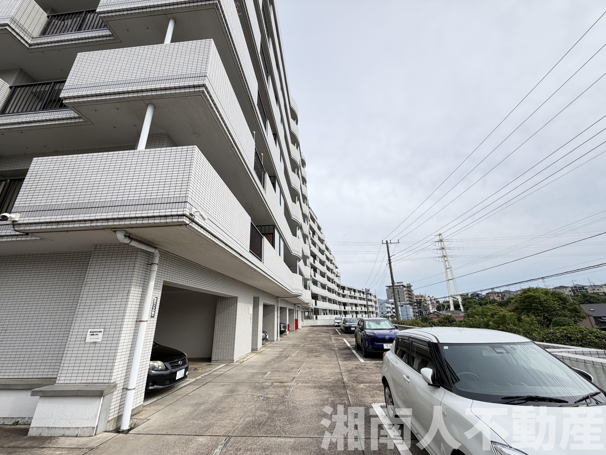 シャルマンコーポ湘南ライフタウンの駐車場|駐車場があるので、車を買う予定の方も安心です