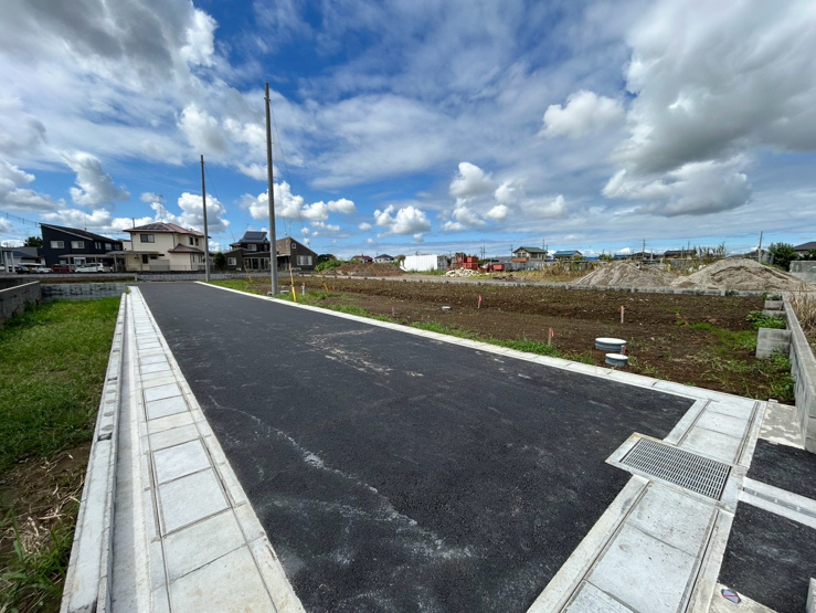 分譲地内開発道路現地写真（2026/09/05撮影）