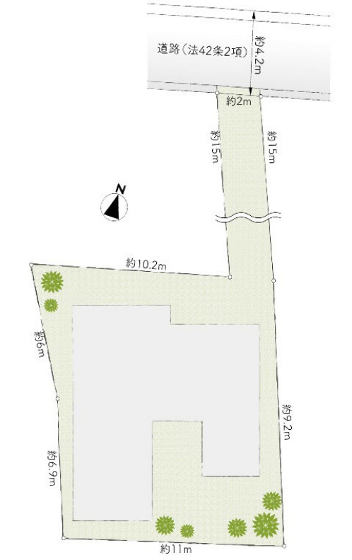 横浜市瀬谷区下瀬谷3丁目 新築戸建て【仲介手数料無料】の区画図