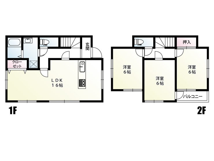 北葛飾郡杉戸町屏風　中古戸建