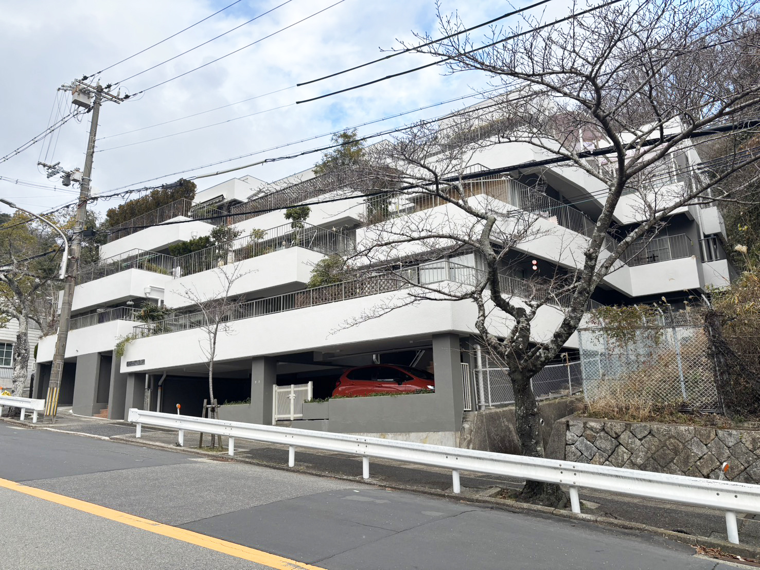 テラスハウス住吉台の外観