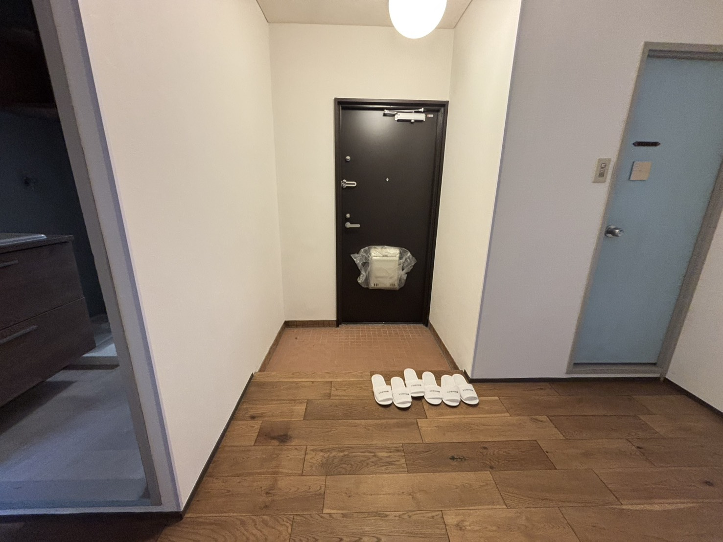 テラスハウス住吉台の玄関