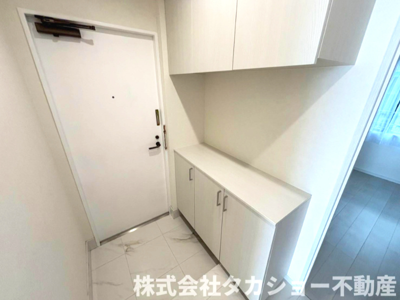 エースハイムちばの玄関|ゆったりとした玄関です