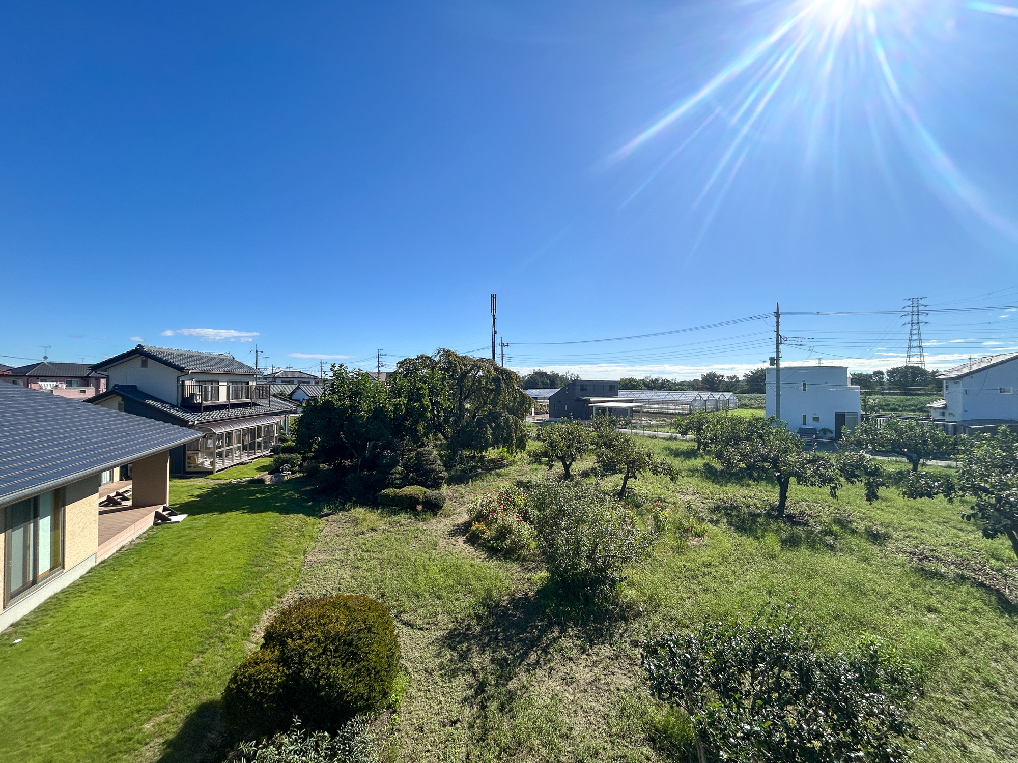 高崎市新町第12　新築住宅全3棟の展望|見晴らしの良い眺望は開放感たっぷり♪