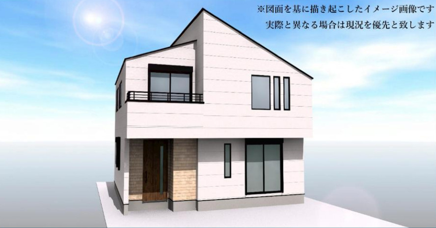横浜市港北区大曽根台 新築戸建て【仲介手数料無料】の外観