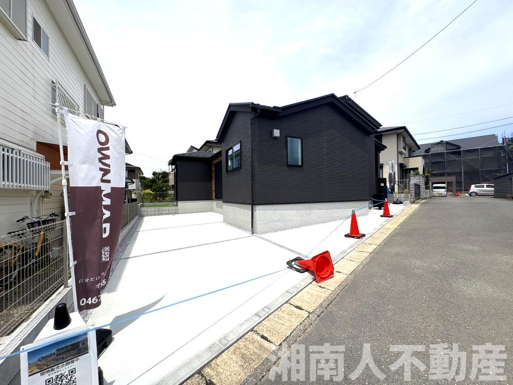 大磯町国府本郷第2期　新築一戸建て　の前面道路含む現地写真|前面道路含む現地写真です