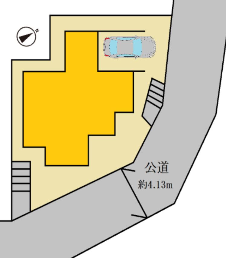 横浜市緑区寺山町 新築戸建て【仲介手数料無料】の区画図