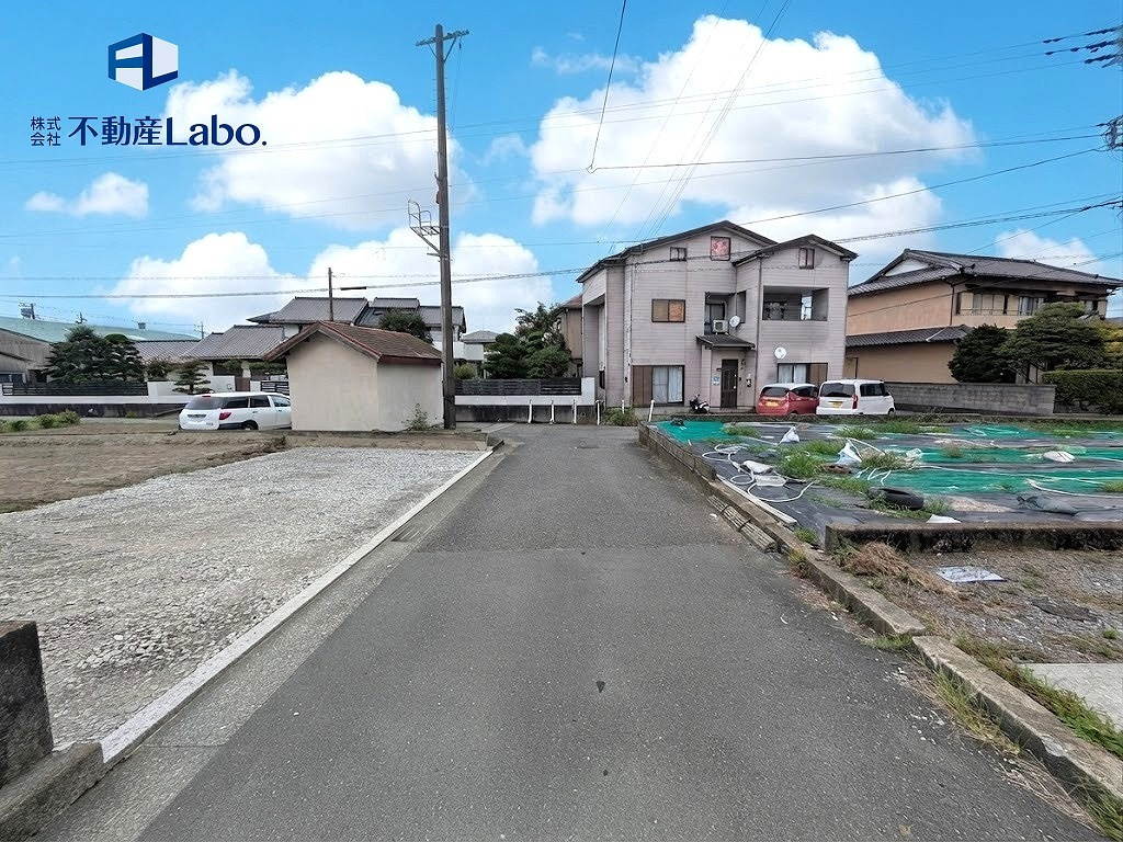 ハートフルタウン　富士市宮島924番　全1棟　の前面道路含む現地写真|マイホームを夢の形にできるおすすめの土地です♪