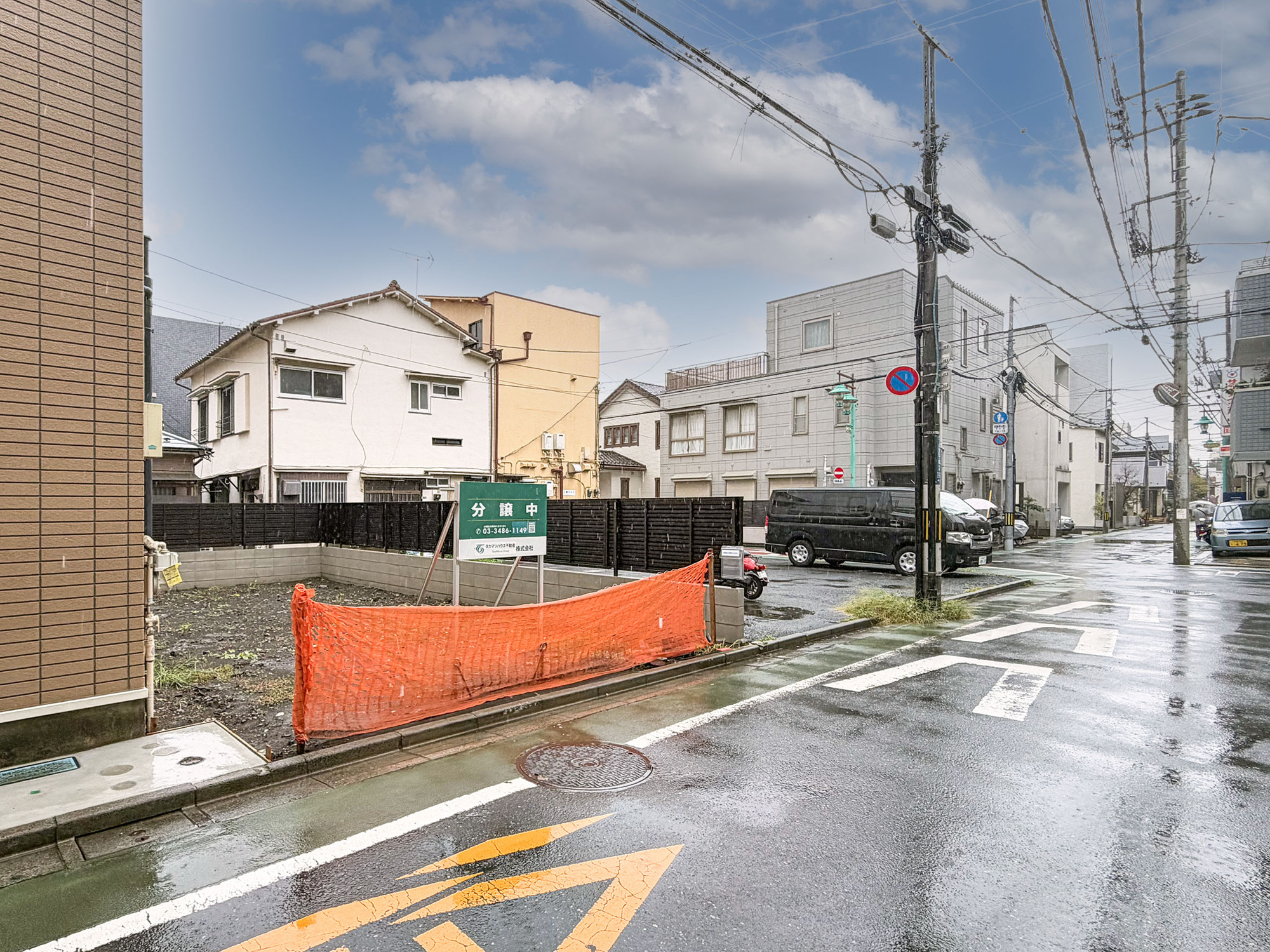 宅地分譲［三鷹市下連雀４丁目］の外観|現地写真（2026年8月末撮影）