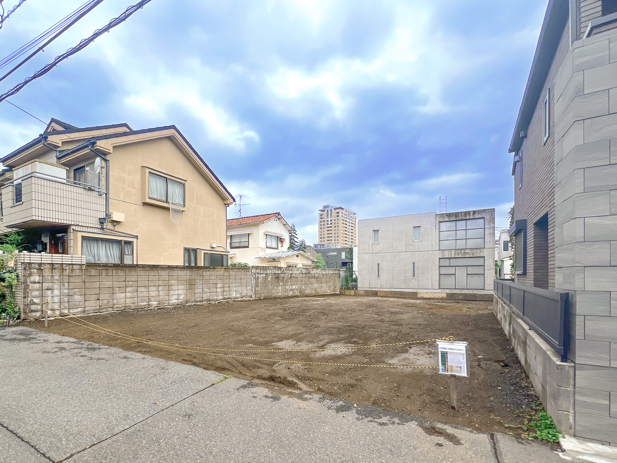 宅地分譲［渋谷区恵比寿３丁目］の外観|現地写真（2026年9月撮影）