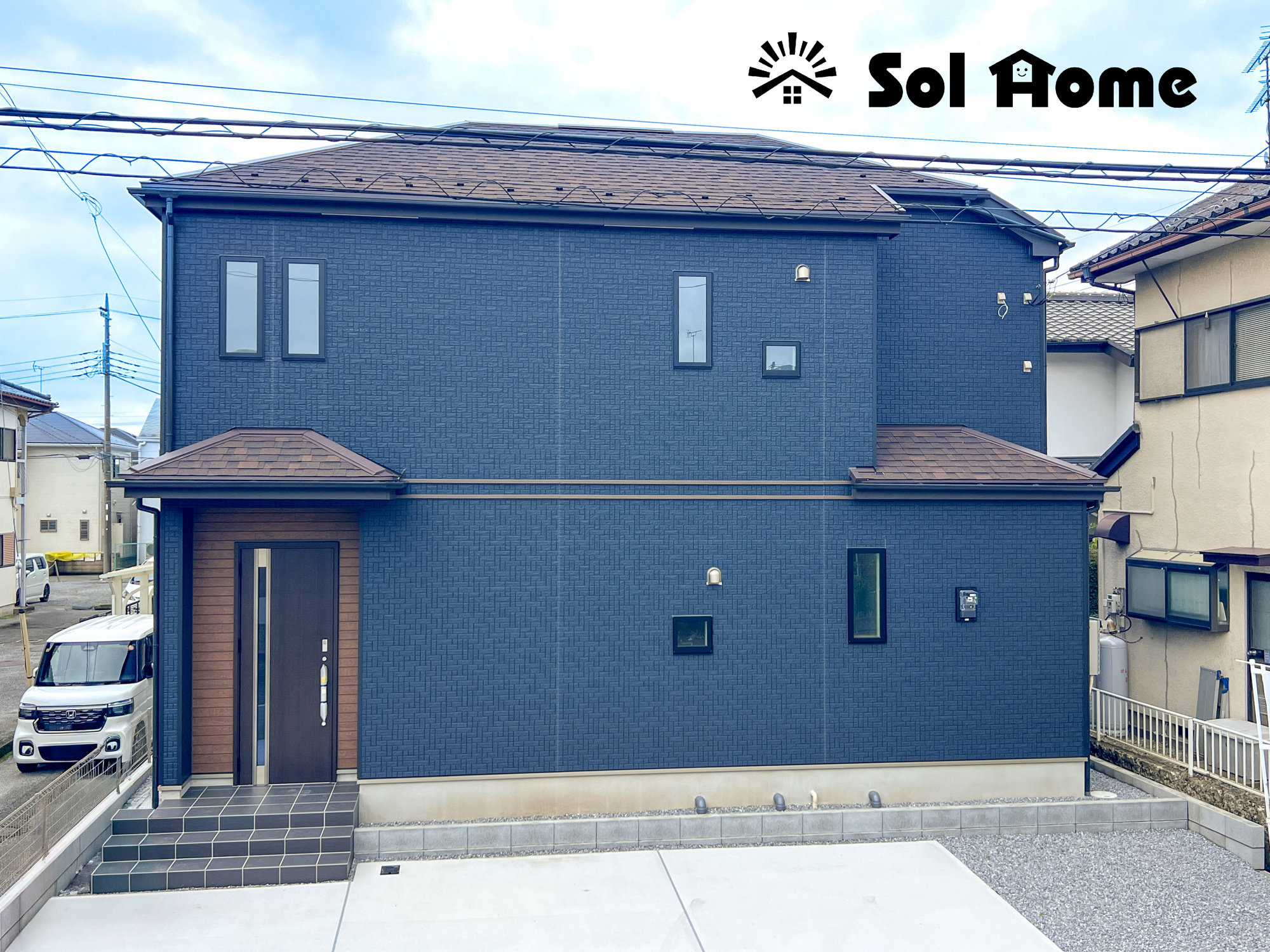宇都宮市御幸ヶ原町126番　新築住宅全１棟の外観|◆本日のご案内も大歓迎です♪◆ 図面や写真では分からない部分を不動産のプロが丁寧にご説明いたします！！ 年中無休のソルホームはいつでもお問い合わせをお待ちしております♪