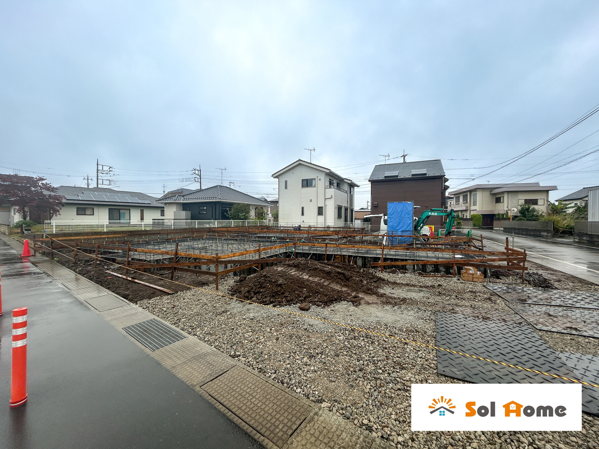 高崎市倉賀野町　新築住宅全2棟の外観|◆本日のご案内も大歓迎です♪◆ 図面や写真では分からない部分を不動産のプロが丁寧にご説明いたします！！ソルホームはいつでもお問い合わせをお待ちしております♪