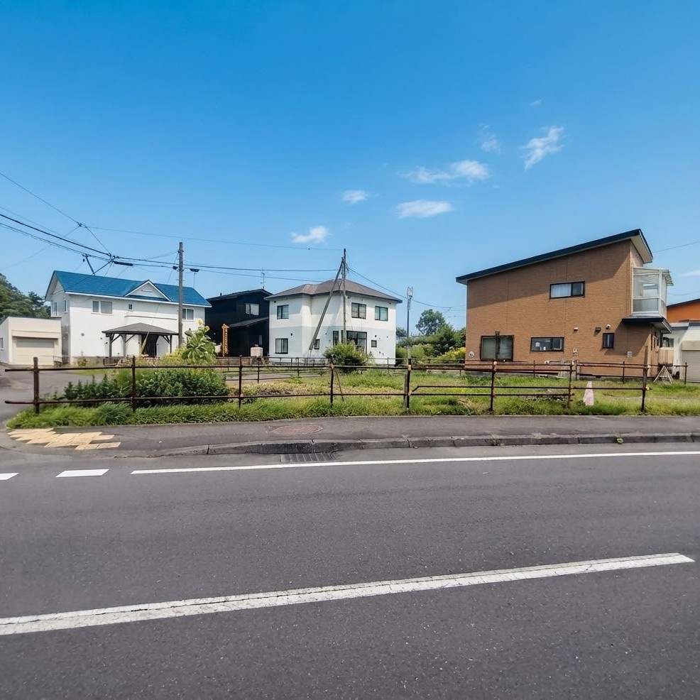 登別市登別東町2丁目7-23，6-42　土地の土地図