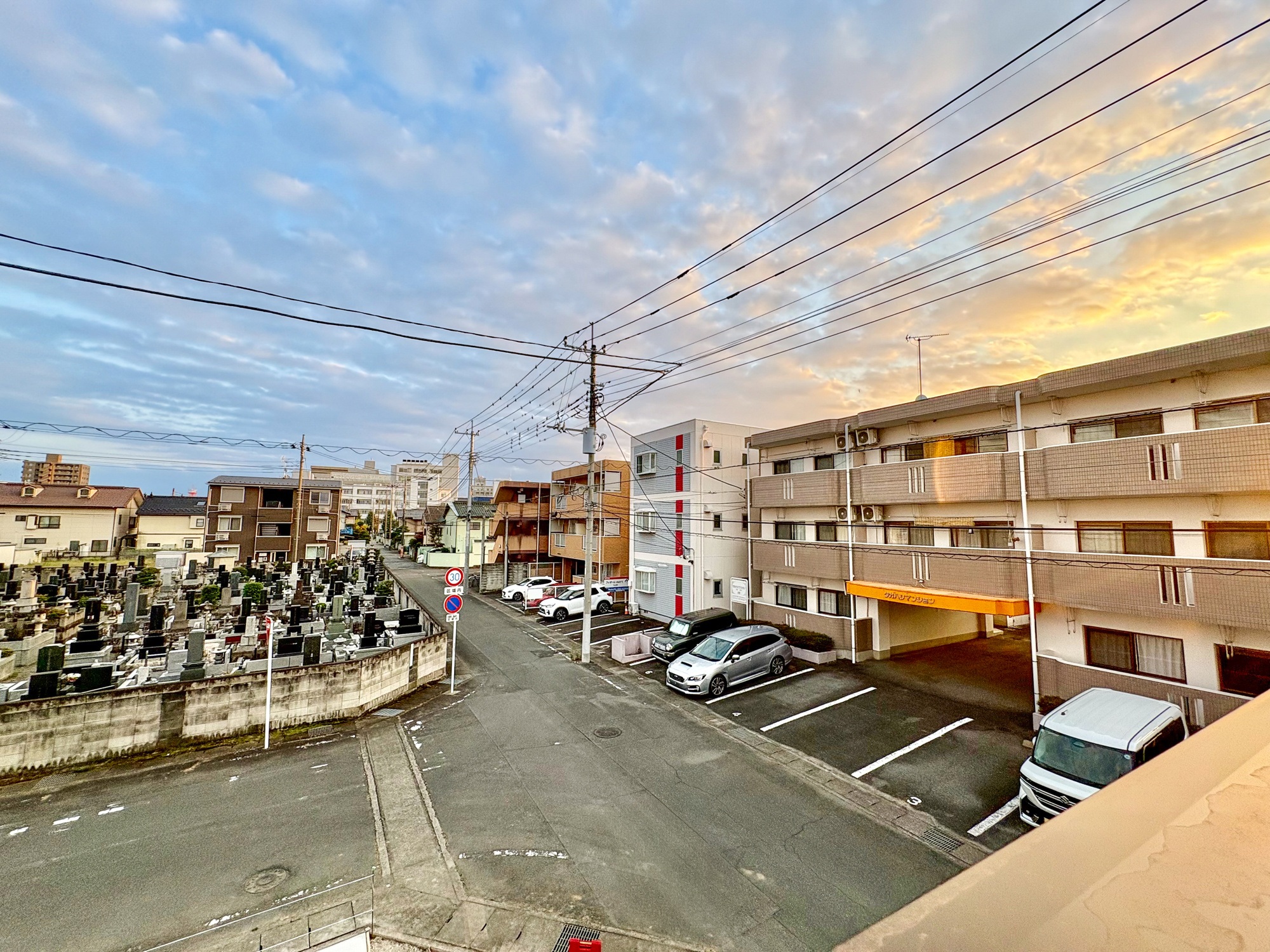 前橋市下小出町第5期　新築住宅全8棟の展望|見晴らしの良い眺望は開放感たっぷり♪