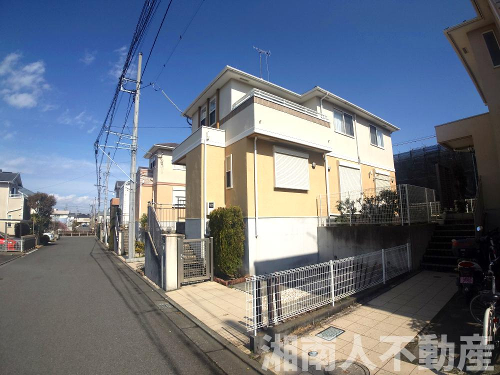 茅ヶ崎市みずき2丁目　中古戸建の前面道路含む現地写真|前面道路含む現地写真です