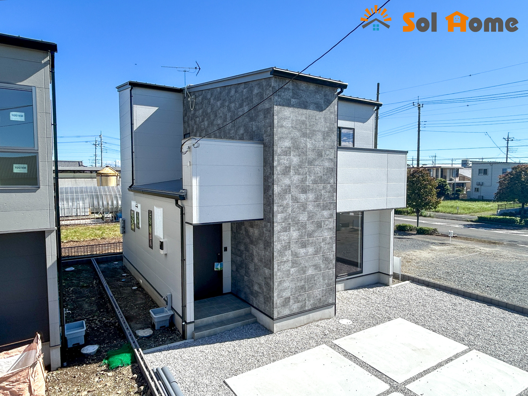 上里町七本木32期　新築住宅全3棟の外観|◆本日のご案内も大歓迎です♪◆ 図面や写真では分からない部分を不動産のプロが丁寧にご説明いたします！！ソルホームはいつでもお問い合わせをお待ちしております♪