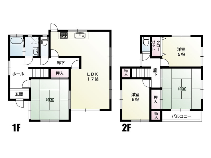 【深谷市上柴町東７丁目　間取図】