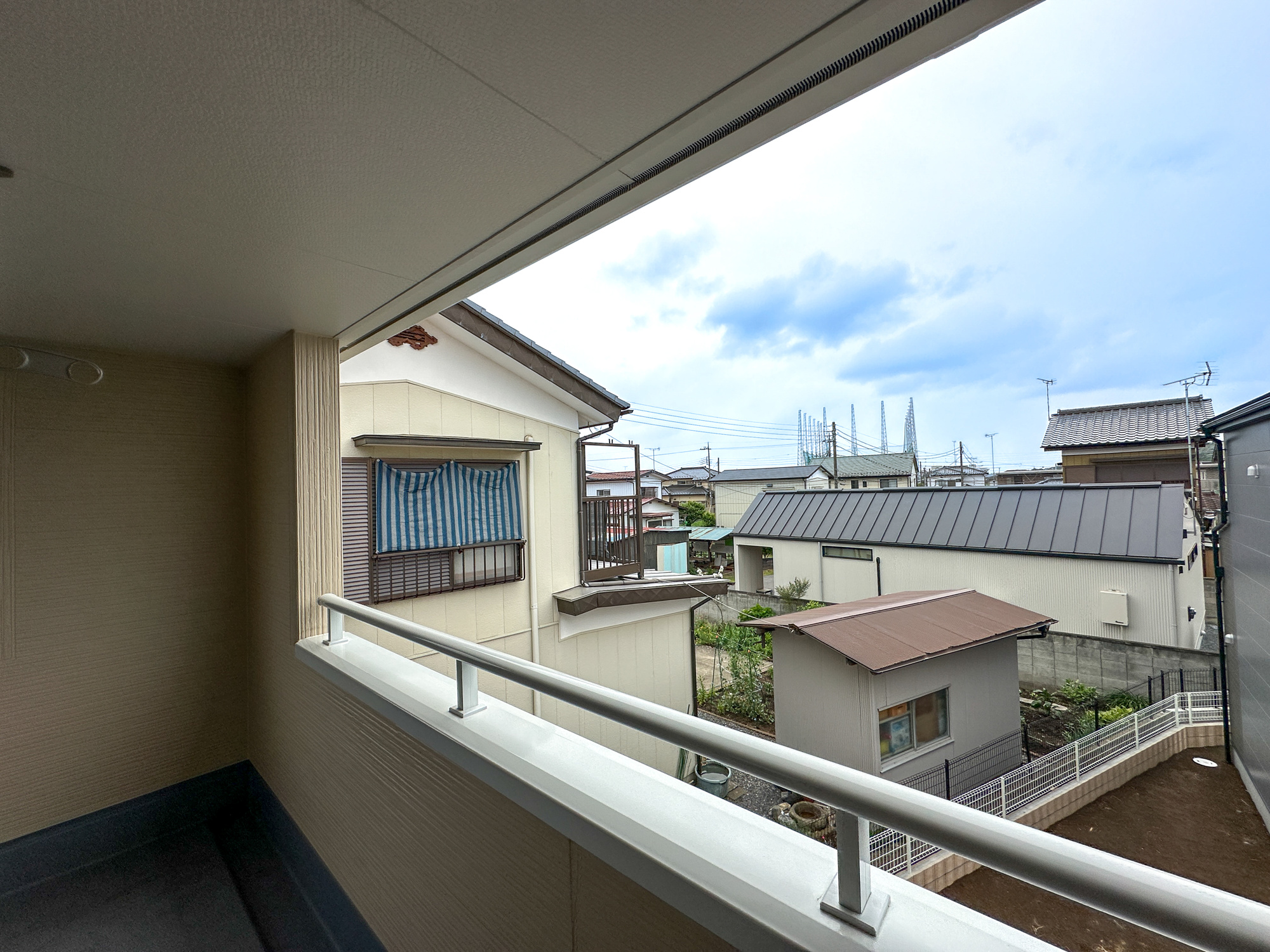 第５栃木市岩舟町静和　新築住宅全２棟の展望|見晴らしの良い眺望は開放感たっぷり♪
