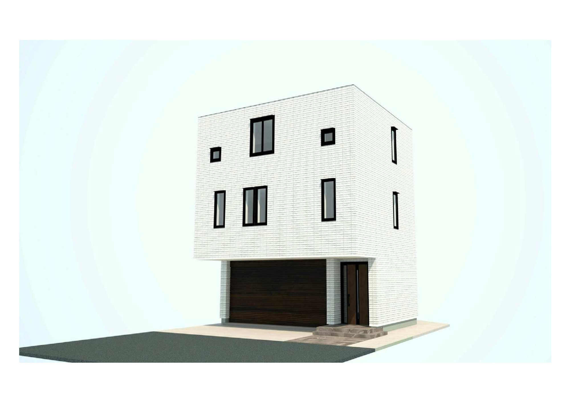 田中町1丁目　古家付き土地の完成予想図|建築参考外観2