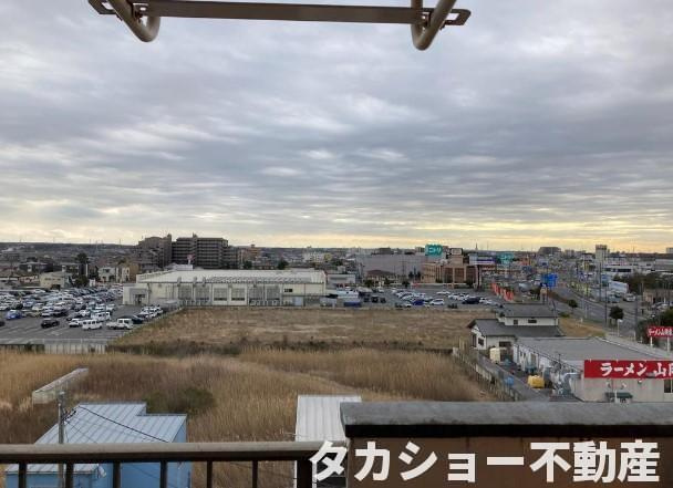 グリーンハイツ浜野の展望|何も遮る物がなく、気持ち良いです!!