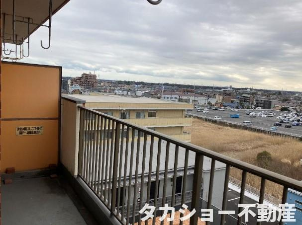 グリーンハイツ浜野の展望|何も遮る物がなく、気持ち良いです!!