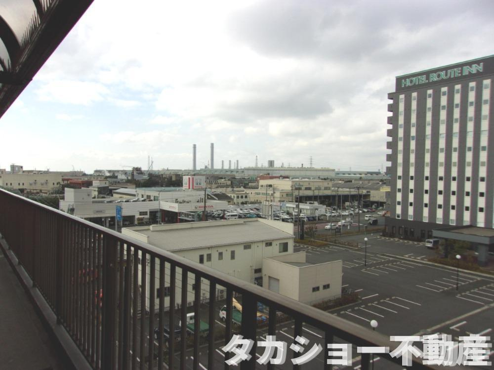 グリーンハイツ浜野の展望|何も遮る物がなく、気持ち良いです!!
