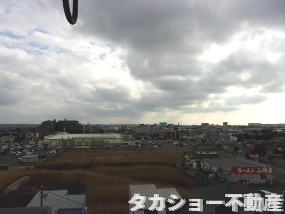 グリーンハイツ浜野の展望|さえぎる建物一切ございません!!